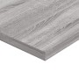 Estantes pared 4 uds madera ingeniería gris Sonoma 60x30x1,5 cm en Estanterías | Comprar online en Foro24