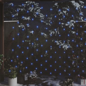 Red de luces Navidad 544 LED azul 4x4m interior/exterior