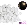 Globus-Lichterkette, 8 Funktionen, 40 m, 400 warmweiße LEDs von vidaXL, Weihnachtsbeleuchtung - Ref: Foro24-328814, Preis: 44...