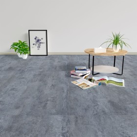 Tarimas de suelo autoadhesivas 20 uds PVC mármol gris 1,86 m² de vidaXL, Suelos y moquetas - Ref: Foro24-330160, Precio: 35,4...