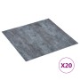 Self-adhesive floor tiles 20 units PVC gray marble 1.86 m² by vidaXL, Floors and carpets - Ref: Foro24-330160, Price: 35,40 €...