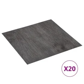 Self-adhesive floor pallets 20 units PVC brown 1.86 m² by vidaXL, Floors and carpets - Ref: Foro24-330162, Price: 35,37 €, Di...