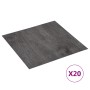 Selbstklebender Bodenbelag 20 Stk. braunes PVC 1,86 m² von vidaXL, Böden und Teppiche - Ref: Foro24-330162, Preis: 36,08 €, R...