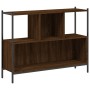 Estantería madera de ingeniería marrón roble 102x28x77,5 cm en Librerías y estanterías | Comprar online en Foro24