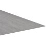 Selbstklebender Bodenbelag 20 Stk. gestreiftes graues PVC 1,86 m² von vidaXL, Böden und Teppiche - Ref: Foro24-330174, Preis:...