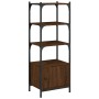 Librería 3 estantes madera ingeniería marrón 41x30x109,5 cm en Librerías y estanterías | Comprar online en Foro24