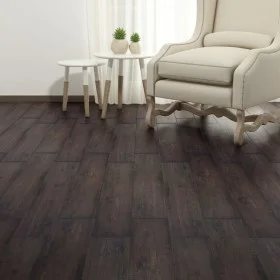 Lamas para suelo PVC autoadhesivas 5,21 m² 2 mm marrón oscuro de vidaXL, Suelos y moquetas - Ref: Foro24-330184, Precio: 78,6...