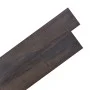 Self-adhesive PVC floor planks 5.21 m² 2 mm dark brown by vidaXL, Floors and carpets - Ref: Foro24-330184, Price: 78,69 €, Di...