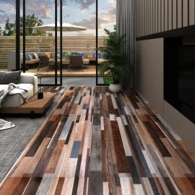 Self-adhesive PVC floor planks 5.21 m² 2mm multicolor by vidaXL, Floors and carpets - Ref: Foro24-330192, Price: 74,15 €, Dis...