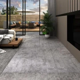 Self-adhesive PVC floor planks 5.21 m² 2 mm concrete gray by vidaXL, Floors and carpets - Ref: Foro24-330193, Price: 74,02 €,...