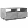 Mesa de centro con luces LED gris hormigón 90x49x40 cm en Mesas de centro | Comprar online en Foro24