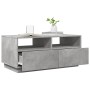Mesa de centro con luces LED gris hormigón 90x49x40 cm en Mesas de centro | Comprar online en Foro24