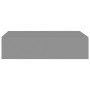 Wall-mounted gray MDF shelf with drawer 40x23.5x10 cm by vidaXL, Shelves and shelves - Ref: Foro24-330245, Price: 49,82 €, Di...