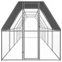 Hühnerstall für den Außenbereich aus verzinktem Stahl, 2 x 10 x 2 m von vidaXL, Käfige und Lebensräume für Kleintiere - Ref: ...