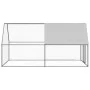 Galvanized steel outdoor chicken coop cage 2x4x2 m by vidaXL, Cages and habitats for small animals - Ref: Foro24-3089319, Pri...