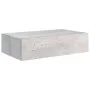 Wall shelf with drawer 2 pcs MDF concrete gray 40x23.5x10cm by vidaXL, Shelves and shelves - Ref: Foro24-330252, Price: 67,29...