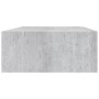 Wandregal mit Schublade 2 Stk. MDF betongrau 40x23,5x10cm von vidaXL, Regale und Regale - Ref: Foro24-330252, Preis: 68,20 €,...