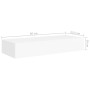 Wandregale mit Schublade 2 Stück MDF weiß 60x23,5x10 cm von vidaXL, Regale und Regale - Ref: Foro24-330256, Preis: 80,07 €, R...