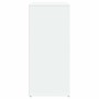 Aparador de madera de ingeniería blanco 60x31x70 cm