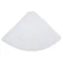 White Christmas tree skirt 90 cm synthetic leather by vidaXL, Christmas tree footmuff - Ref: Foro24-330269, Price: 19,53 €, D...