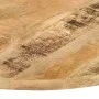 Round solid mango wood table surface 25-27 mm thick, 60 cm in diameter. by vidaXL, Table tops - Ref: Foro24-286006, Price: 65...