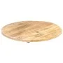 Round solid mango wood table surface 25-27 mm thick, 60 cm in diameter. by vidaXL, Table tops - Ref: Foro24-286006, Price: 65...