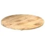 Round solid mango wood table surface 25-27 mm thick, 60 cm in diameter. by vidaXL, Table tops - Ref: Foro24-286006, Price: 65...