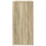 Aparador de madera de ingeniería roble Sonoma 79x38x80 cm
