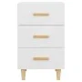 Nachttisch aus Holzwerkstoff weiß 40x40x66 cm von vidaXL, Nachttische - Ref: Foro24-812078, Preis: 57,29 €, Rabatt: %