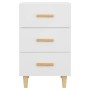 Nachttisch aus Holzwerkstoff weiß 40x40x66 cm von vidaXL, Nachttische - Ref: Foro24-812078, Preis: 57,98 €, Rabatt: %