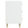 Nachttisch aus Holzwerkstoff weiß 40x40x66 cm von vidaXL, Nachttische - Ref: Foro24-812078, Preis: 57,29 €, Rabatt: %