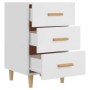 Nachttisch aus Holzwerkstoff weiß 40x40x66 cm von vidaXL, Nachttische - Ref: Foro24-812078, Preis: 57,98 €, Rabatt: %