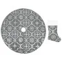 Luxury Christmas Tree Skirt with Sock Gray Fabric 90cm by vidaXL, Christmas tree footmuff - Ref: Foro24-330281, Price: 16,27 ...