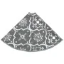 Luxury Christmas Tree Skirt with Sock Gray Fabric 90cm by vidaXL, Christmas tree footmuff - Ref: Foro24-330281, Price: 16,27 ...
