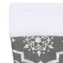 Luxury Christmas Tree Skirt with Sock Gray Fabric 90cm by vidaXL, Christmas tree footmuff - Ref: Foro24-330281, Price: 16,27 ...