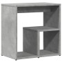 Mesa auxiliar 2 uds madera ingeniería gris hormigón 50x30x50 cm en Mesas auxiliares | Comprar online en Foro24