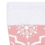 Luxury Christmas Tree Skirt with Stocking Pink Fabric 90cm by vidaXL, Christmas tree footmuff - Ref: Foro24-330284, Price: 13...