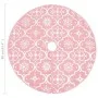 Luxury Christmas Tree Skirt with Stocking Pink Fabric 90cm by vidaXL, Christmas tree footmuff - Ref: Foro24-330284, Price: 13...