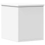 Caja de almacenaje madera de ingeniería blanco 30x35x35 cm