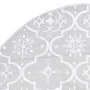 Luxuriöser Weihnachtsbaumrock und Strumpf aus weißem Stoff, 122 cm von vidaXL, Weihnachtsbaum-Fußsack - Ref: Foro24-330288, P...