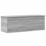 Caja de almacenaje madera ingeniería gris Sonoma 102x35x35 cm en Baúles de almacenamiento | Comprar online en Foro24