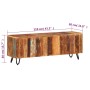 TV-Möbel aus massivem recyceltem Holz 110x30x40 cm von vidaXL, TV-Möbel - Ref: Foro24-337842, Preis: 161,97 €, Rabatt: %