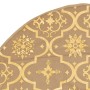 Falda del árbol de Navidad lujo y calcetín tela amarillo 150cm de vidaXL, Cubrepié del árbol de Navidad - Ref: Foro24-330292,...