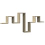 Estantería pared madera ingeniería roble Sonoma 104,5x10x43 cm en Estantes y estanterías | Comprar online en Foro24
