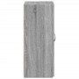 Armario archivador madera ingeniería gris Sonoma 60x32x77,5 cm