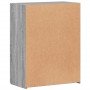 Armario archivador madera ingeniería gris Sonoma 60x32x77,5 cm