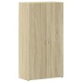 Armario archivador madera ingeniería roble Sonoma 60x32x115 cm
