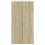 Armario archivador madera ingeniería roble Sonoma 60x32x115 cm