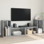 Muebles de TV 2 uds madera ingeniería gris hormigón 75x30x50 cm en Muebles TV | Comprar online en Foro24