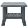 Mesa de centro de plástico verde 90x60x46 cm de vidaXL, Mesas de centro - Ref: Foro24-48794, Precio: 73,46 €, Descuento: %